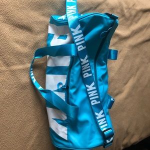 VS Pink Gym Bag - Blue